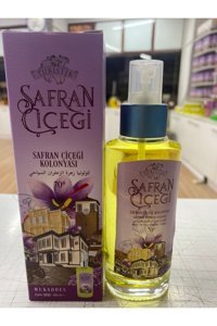 Turistik Klasik Safran Sprey Cam Şişe Kolonya 2x100 ml