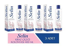Selin Kiraz Çiçeği Kolonya 3x400 ml