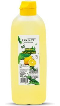 Pakface 80 Derece Limon Kolonya 900 ml