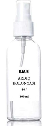 E.M.S 80 Derece Ardıç Sprey Kolonya 100 ml