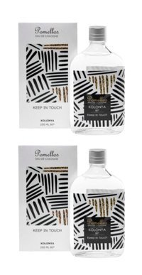 Pomellos Keep In Touch Cam Şişe Kolonya 2x250 ml