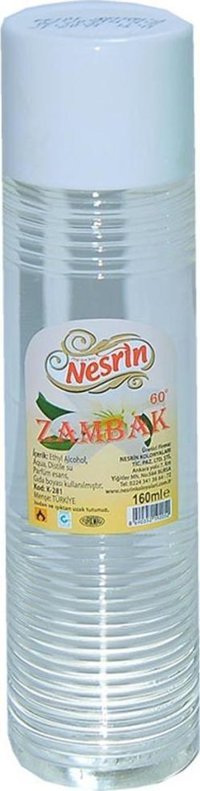 Nesrin 60 Derece Zambak Kolonya 160 ml