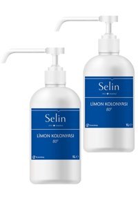Selin 80 Derece Limon Sprey Kolonya 2x1 lt