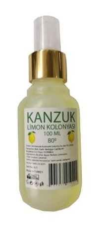 Kanzuk 80 Derece Limon Kolonya 100 ml