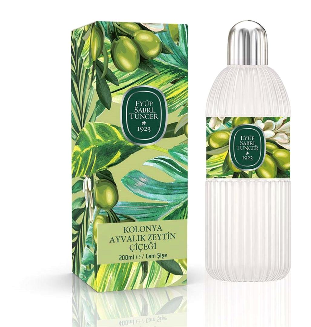 Ayvalık Zeytin Çiçeği Cam Şişe Kolonya 200 ml
