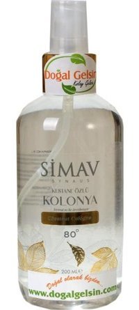 Simav Termal Sulu Kestane Sprey Kolonya 200 ml
