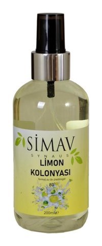 Simav Termal Sulu Limon Sprey Kolonya 200 ml