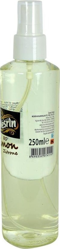 Nesrin 80 Derece Limon Sprey Kolonya 250 ml