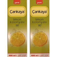 Çankaya 80 Derece Limon Kolonya 2x400 ml