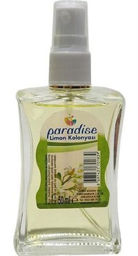 Paradise Limon Cam Şişe Kolonya 50 ml