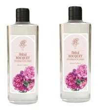 Rebul Bouquet Çiçeksi Cam Şişe Kolonya 2x270 ml