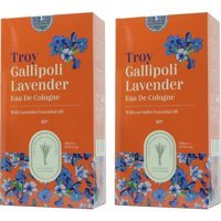 Gallipoli 80 Derece Lavanta Cam Şişe Kolonya 2x260 ml