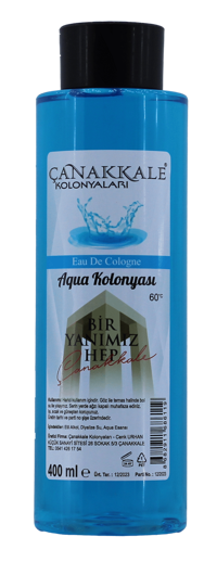 Çanakkale Kolonyaları Aqua Kolonya 400 ml