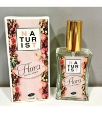 Naturist Çiçeksi Cam Şişe Kolonya 50 ml