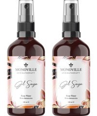 Monoville Doğal Gül Kolonya 2x100 ml