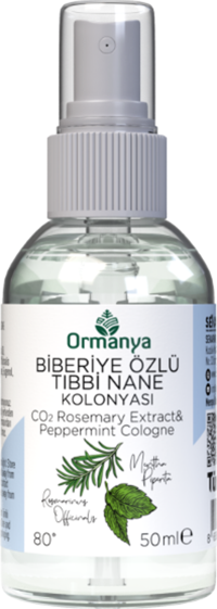 Ormanya Biberiye Özlü Nane Kolonya 50 ml