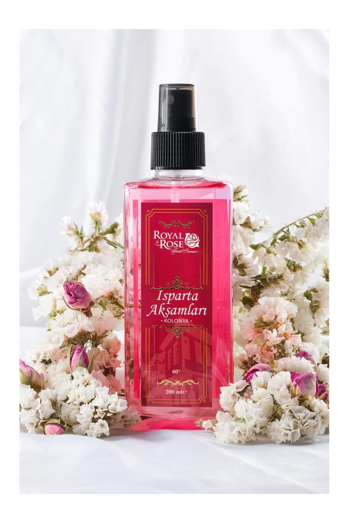 Royal Rose Isparta Akşamları Gül Sprey Kolonya 200 ml