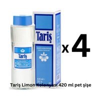 Tariş Limon Kolonya 4x420 ml