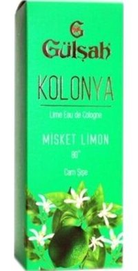 Gülşah 80 Derece Misket Limon Cam Şişe Kolonya 250 ml