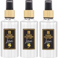 Paris Flowers Limon Sprey Kolonya 3x100 ml