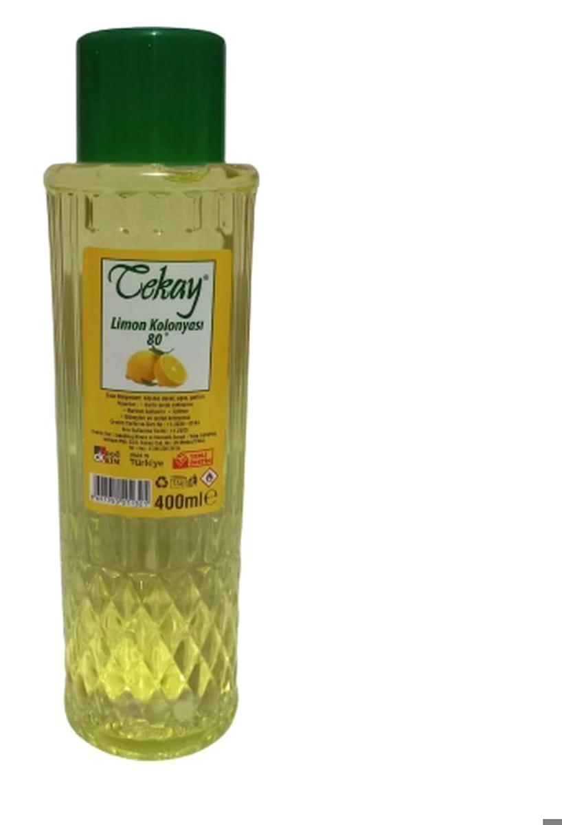 Tekay 80 Derece Limon Kolonya 400 ml