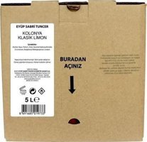 Eyüp Sabri Tuncer Klasik Limon Kolonya 4x5 lt