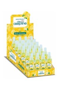 Cire Aseptine Hakiki Limon Sprey Kolonya 24x100 ml