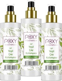 Poxy 70 Derece Yeşil Çay Kolonya 3x100 ml