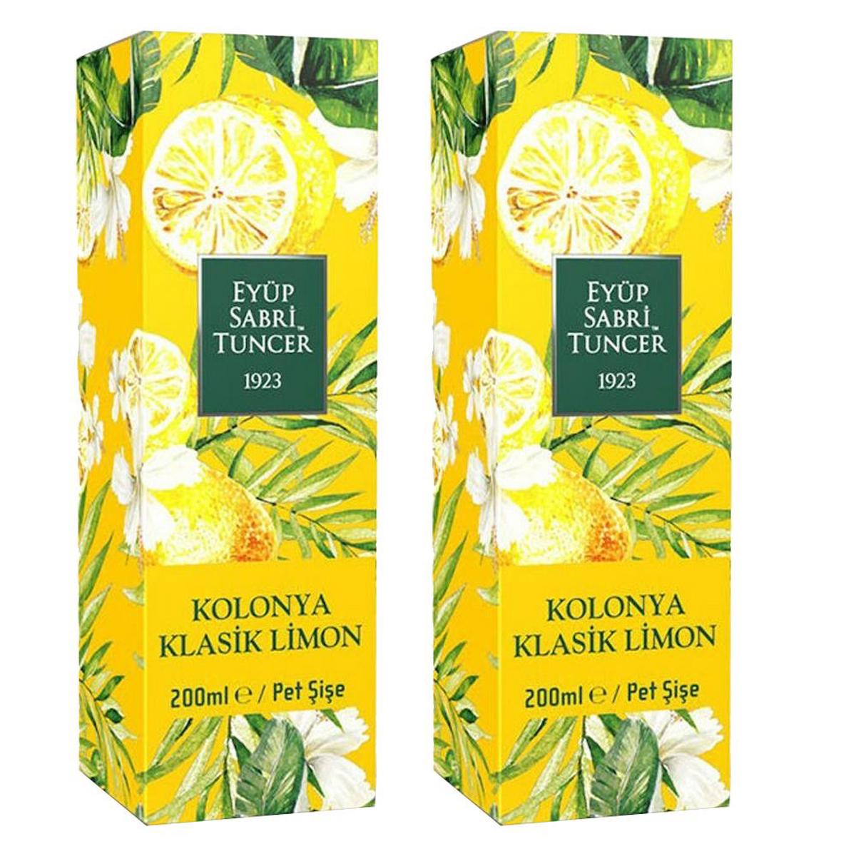 Eyüp Sabri Tuncer Klasik Limon Kolonya 2x200 ml