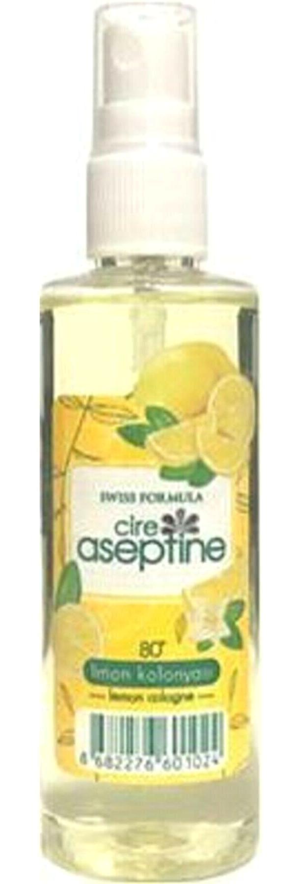 Cire Aseptine 80 Derece Limon Sprey Kolonya 100 ml