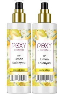 Poxy 80 Derece Limon Kolonya 2x100 ml