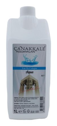 Çanakkale Kolonyaları Aqua Kolonya 1 lt