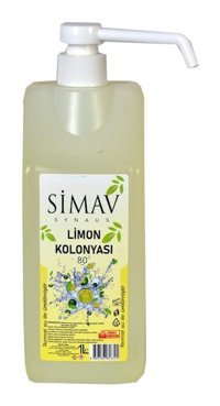 Simav 80 Derece Limon Sprey Kolonya 1 lt