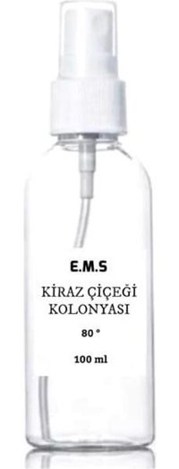 E.M.S 80 Derece Kiraz Çiçeği Sprey Kolonya 100 ml