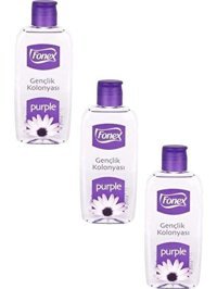 Fonex Purple Gençlik Kolonya 3x160 ml