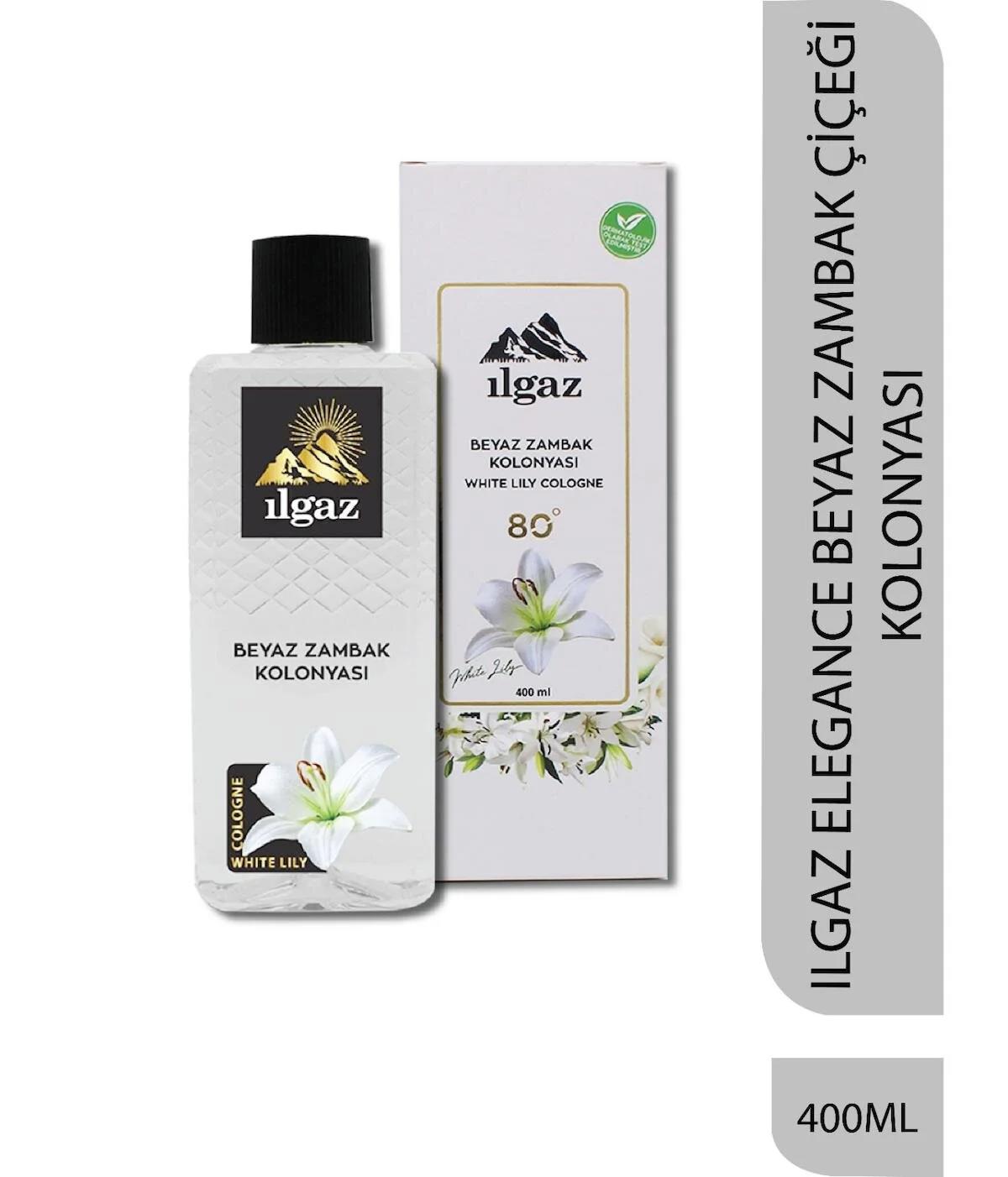 Ilgaz 80 Derece Beyaz Zambak Kolonya 400 ml