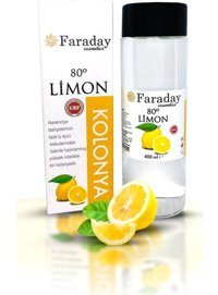 Faraday 80 Derece Limon Kolonya 400 ml