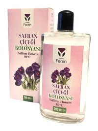Ferzin Safran Cam Şişe Kolonya 200 ml