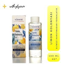 Vissen 80 Derece Limon Kolonya 400 ml
