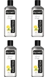 Dermokil Limon Çiçeği Kolonya 4x400 ml