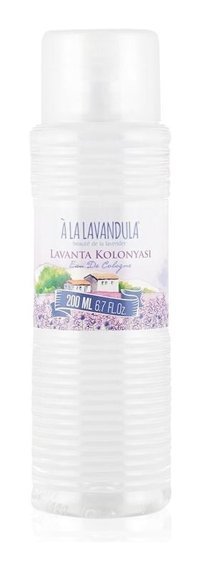 A La Lavandula Lavanta Cam Şişe Kolonya 200 ml