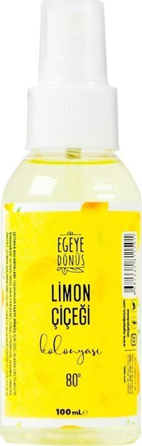 Egeye Dönüş 80 Derece Limon Çiçeği Sprey Kolonya 100 ml