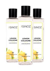 Sinoz Dökme Limon Kolonya 3x250 ml