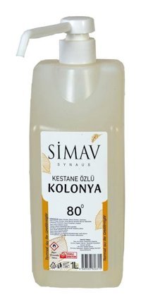 Simav 80 Derece Kestane Sprey Kolonya 1 lt
