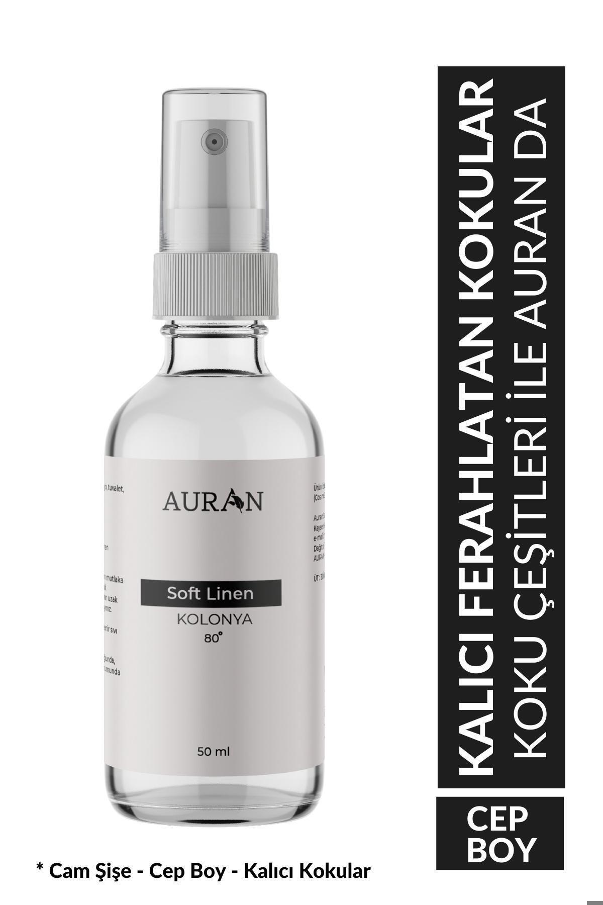Soft 80 Derece Cam Şişe Kolonya 50 ml