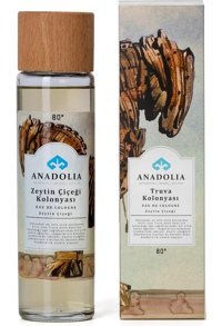 Anadolia Truva Zeytin Çiçeği Cam Şişe Kolonya 180 ml