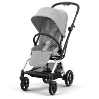 Cybex Eezy S Twist +2 Çift Yönlü Katlanır 360 Derece Dönebilen Tam Yatar Kabin Tipi Bebek Arabası Fog Grey