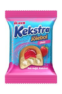 Ülker Kekstra Jölebol Çilekli Kek 24x40 gr