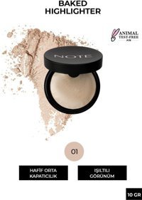 Note Baked No: 01 Moonlight Palet Highlighter