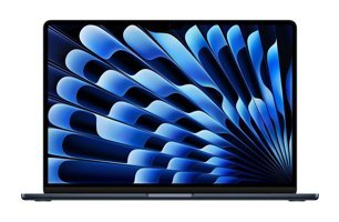 Apple Macbook Air M3 Çip MRYV3TU/A 8CPU 10GPU Çekirdekli 8 GB Ram 512 GB SSD 15.3 inç QHD+ macOS Sonoma Ultrabook Laptop Gece Yarısı